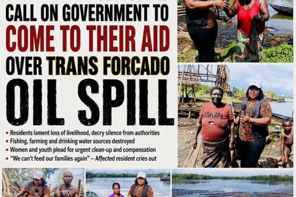 ODIDI AND KANTU FEDERATED COMMUNITY APPEAL TO GOVERNMENT OVER TRANS FORCADO OIL SPILL